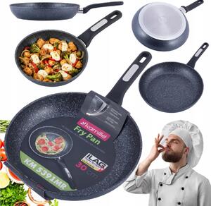 Tradiční pánev Kamille 30 cm s mramorovým povrchem