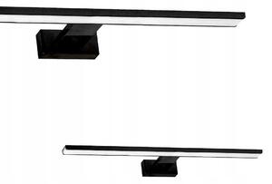 Koupelnové svítidlo nad zrcadlo Milagro Shine černé 15W LED 4000K IP44 80 cm