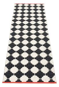 Černo-bílý vnitřní a venkovní běhoun 70x225 cm Marre Black Coral – Pappelina