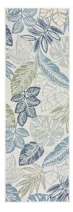 Zeleno-modrý vnitřní a venkovní koberec 80x230 cm Bella Leaf – Flair Rugs