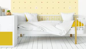 FUGU Tapeta za postel - Psi yellow