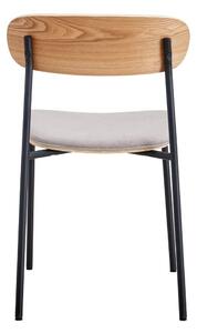 Jídelní židle v sadě 2 ks v béžovo-přírodní barvě Adriana – Marckeric