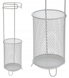 Stojan na deštníky kovový H&S Decoration bílý