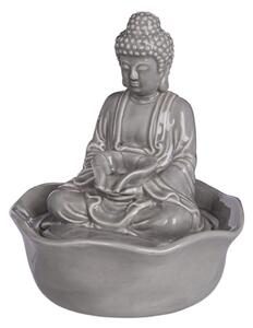 BALANCE Stolní fontána Buddha - šedá