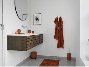 Oranžovohnědá koupelnová předložka 50x80 cm Terracotta – Zone