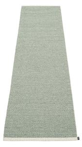 Světle zelený vnitřní a venkovní běhoun 70x300 cm Mono Sage Army – Pappelina