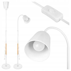 Stojací lampa Masterled KOKO E27 60 W bílá