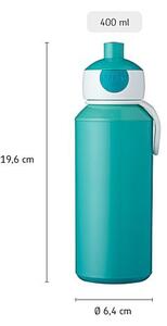 Dětská láhev na vodu s pítkem Campus, 400ml, Mepal, princezny