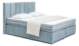 Modrá boxspring postel 160x200 cm Olia Bold Line – Bonami Selection