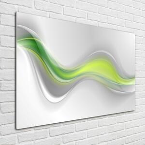 Fotoobraz skleněný na stěnu do obýváku Abstrakce vlny osh-89608150