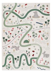 Krémový dětský hrací koberec 123x180 cm Garden Life – Nattiot