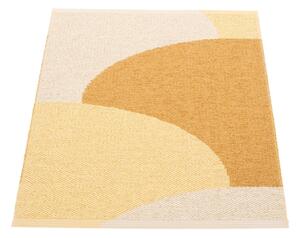 Okrově žlutý vnitřní a venkovní koberec 70x90 cm Hill Ochre Pale Yellow – Pappelina