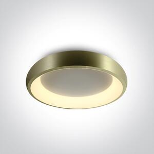 ONE-light Stropní svítidlo Triest LED 30W 2550lm 230V IP20 CCT stmívatelné Barva produktu: Kartáčovaná mosaz