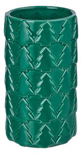 STATEMENT Váza stromky 18 cm - tm. zelená