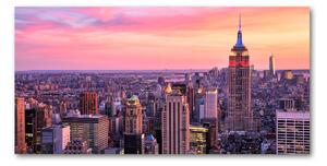 Foto obraz skleněný horizontální New York západ osh-89776597