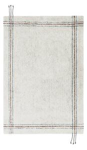 Krémový pratelný ručně tkaný bavlněný koberec 90x130 cm Cuisine Natural – Lorena Canals
