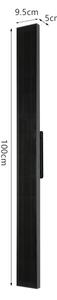 Brilagi - LED Solární nástěnné svítidlo SUN LED/5,5W/230V 100 cm 6000 mAh IP44