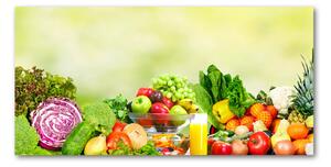 Foto obraz skleněný horizontální Zelenina a ovoce osh-89922427