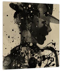 Obraz - Jazz woman (30x30 cm)