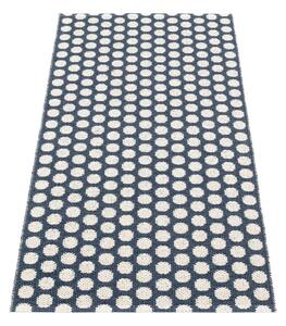 Tmavě modrý vnitřní a venkovní běhoun 70x150 cm Noa Dark Blue – Pappelina