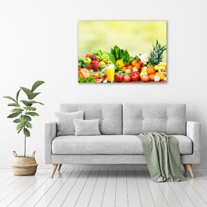 Foto obraz na plátně Zelenina a ovoce oc-89922427