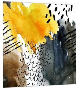 Obraz - Abstraktní akvarel (30x30 cm)