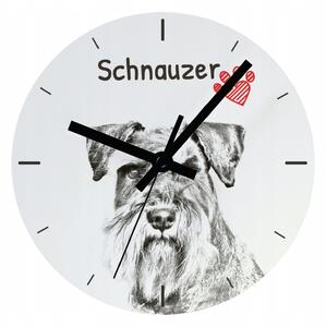 Nástěnné hodiny Art-Dog bílé 20 cm