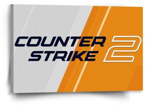 Sablio Obraz Counter Strike 2 Oranžová - 60x40 cm