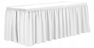 Ubrus MEBLE ODNOWA bílý obdélníkový 75 cm x 5,65 m polyester hladký