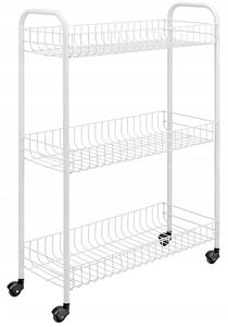 Kuchyňská skříňka Metaltex bílá 23 x 56 x 84 cm, barva dvířek: bílá