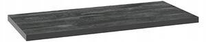 Deska pod umyvadlo O Nas Uni 125-F-06009 60,4 x 46 cm, černý beton