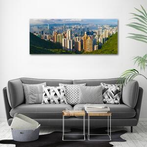 Foto obraz na plátně do obýváku Hongkong panorama oc-90238708