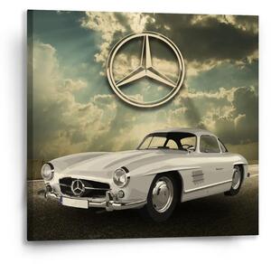 Sablio Obraz Mercedes-Benz 300 SL Na silnici - 50x50 cm