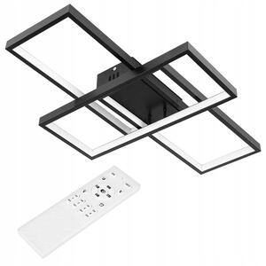 Závěsné stropní svítidlo Żyrandol LED Stropní Svítidlo 72W NASTAVENÍ 3000-6500K DÁLKOVÝ OVLADAČ