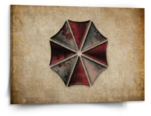 Sablio Obraz Resident Evil Umbrella Corporation Vintage - 150x110 cm