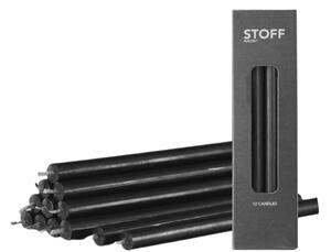 Svíčky STOFF Nagel - Black SN110