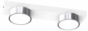 MODERNÍ STROPNÍ SVÍTIDLO DO OBÝVACÍHO POKOJE STROPNÍ SVÍTIDLO LED LOFT GX53 BÍLÁ CHROMOVÁ