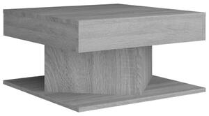 Konferenční stolek šedý sonoma 57 x 57 x 30 cm kompozitní dřevo