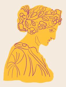 Ilustrace Ancient goddess, Gigi Rosado