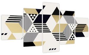 Obraz - Geometrické tvary N⁰1 (125x70 cm)