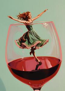 Ilustrace Wine Dance, Andreas Magnusson