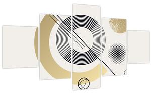 Obraz - Geometrické tvary N⁰2 (125x70 cm)