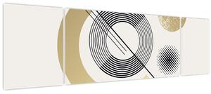 Obraz - Geometrické tvary N⁰2 (170x50 cm)
