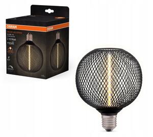 Ledvance LED stropní světlo E27 BLACK GLOBE, laditelná teplá bílá
