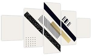 Obraz - Geometrické tvary N⁰5 (125x70 cm)