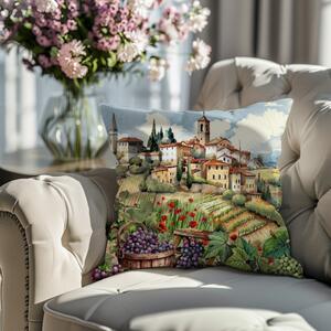 Gobelínový povlak na polštář 42x42 cm Eden 1361 Barva Vícebarevná Rozměry 42x42 cm