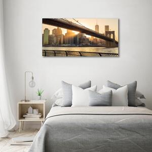 Foto obraz na plátně Brooklynský most oc-91387944