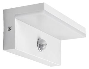 RABALUX 77116 Zaragoza venkovní nástěnné svítidlo se senzorem LED 9W/850lm 2700+4000+6500K IP54 bílá