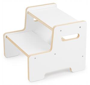 Plošina Kitchen Helper Kuchyňský pomocník Bílá stolička pro děti