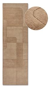 Béžový ručně tkaný vlněný běhoun 80x250 cm Charlotte – Villeroy&Boch